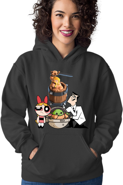 OEM Hanorac Femei Clash of Clans Powerpuff Girls Blossom Baby Yoda