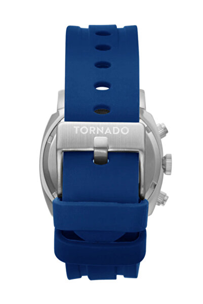 Tornado LUMINA CHRONOSPHERE Men's Chronograph Blue Dial Watch - T9102-SSNN