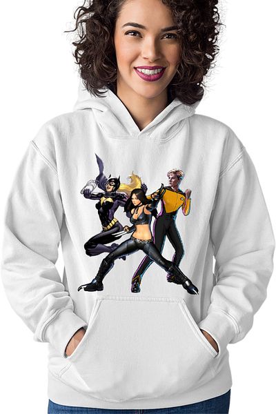 OEM Women's Hoodie Star Trek Wolf Woman Catwoman Marvel Universal Lethal
