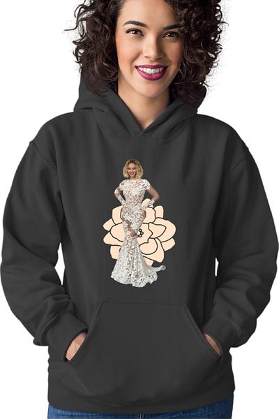 OEM Hanorac Femei Beyonce Long Dress Stunning Lady American Song
