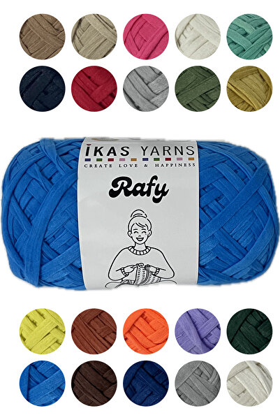 destini Yumuşak Rafya ip, Polyester Rafya ip Bodrum Rafya, Hobi ipi 100gr 100 mt