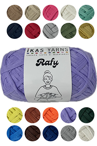 destini Yumuşak Rafya ip, Polyester Rafya ip Bodrum Rafya, Hobi ipi 100gr 100 mt