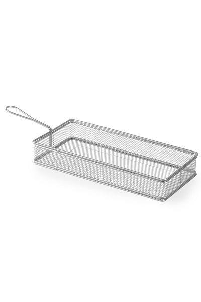 HENDI Koszyk miniaturowy do smażonych przekąsek stal nierdzewna 275x130x45mm - 426456