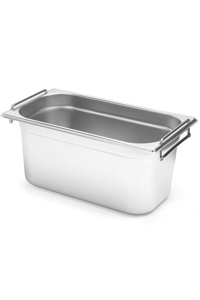 HENDI Pojemnik gastronomiczny GN 1/3 z chowanymi uchwytami 325x176x150mm 5.7L 817445