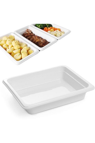HENDI Pojemnik GN Profi Line z porcelany GN 1/2 65 mm - 783016