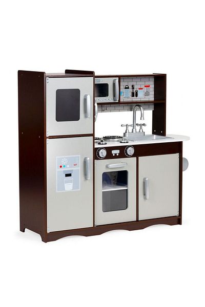 PROCART Children's kitchen with refrigerator, sink, stove, microwave, telephone, 83x30x95 cm