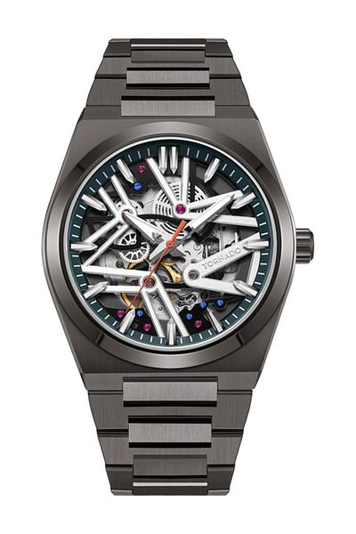 Tornado Autonova Men's Automatic Green Dial Watch - T24301-XBXH