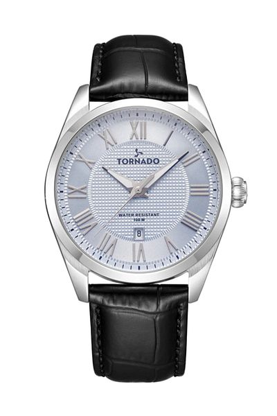 Tornado CLASSIC ANALOG Men's Analog Blue Dial Watch - T8007-SLBL