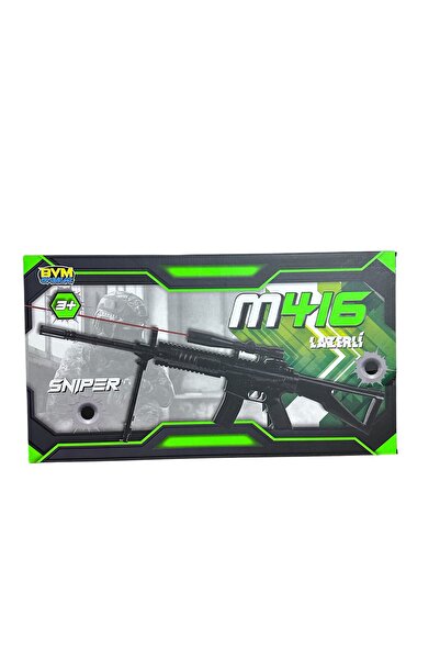 H.H.M ŞENVER TİCARET Lazerli Kutulu Boncuk Atan Tüfek ve Gümüş Renkli Tabanca...
