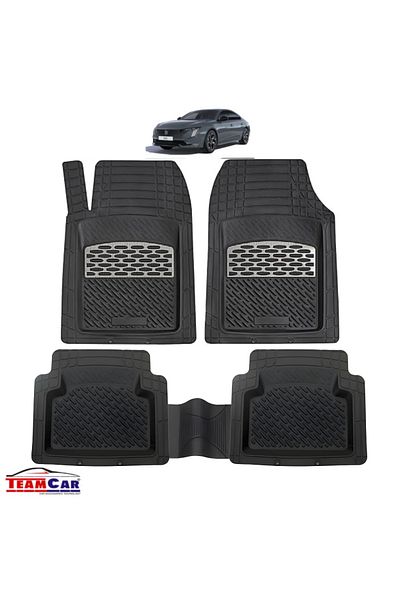 TEAMCAR ® Covorașe auto compatibile cu Peugeot 508 II (2018-2024) Carbon