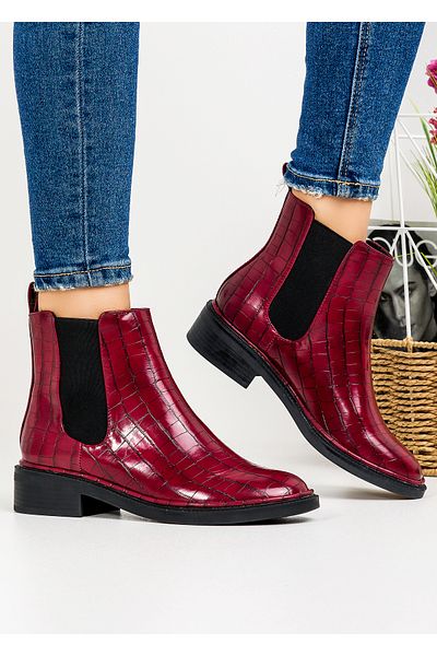 starlike Women's burgundy boots A172