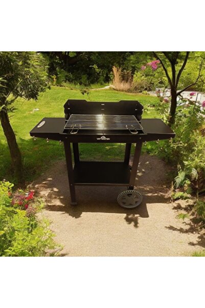 SEM Wetterstein Tekerlekli Metal Sehpalı Mangal/Barbekü S Model