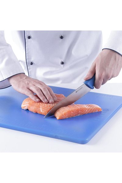 HENDI Nóż kuchenny do ryb HACCP 320mm - niebieski - 842645