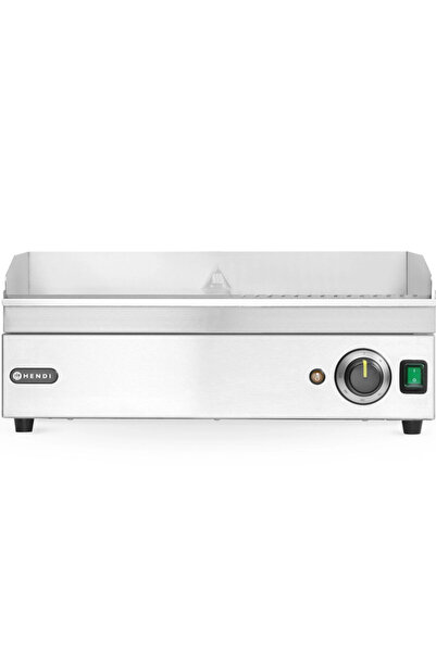 HENDI Grill elektryczny płyta grillowa gładka ryflowana 527 x 404 mm 2400 W
