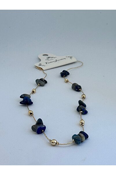 Doğaltaş Lapus lazuli kolye