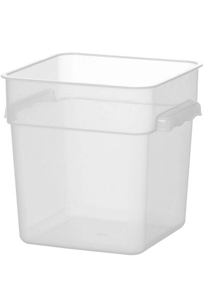 HENDI Pojemnik spożywczy do przechowywania żywności z podziałką 7.6 l 235 x 235 x 230 mm - 870938