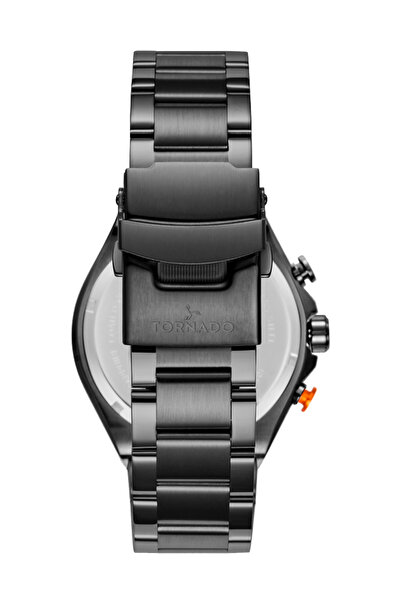 Tornado Stellar X Men's Multi Function Black Dial Watch - T24104-BBBB