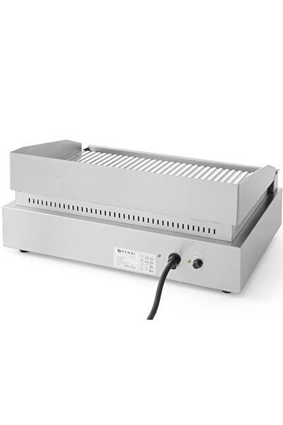 HENDI Płyta grzewcza grillowa Profi Line ryflowana do pracy ciągłej 2400W - 203170