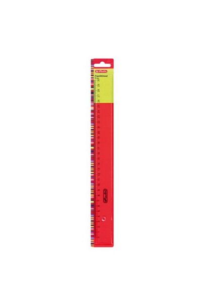 Herlitz Riglă 30 cm, Culoare transparentă, Material plastic