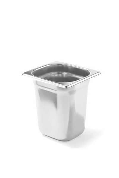 HENDI Pojemnik GN 1/6 stal nierdzewna Profi Line wys. 150 mm - 801710
