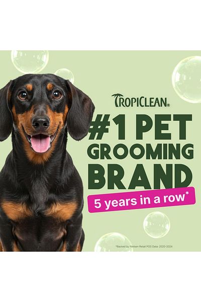 Tropiclean Rosewater Deep Cleansing Shampoo for Pets, 20 oz