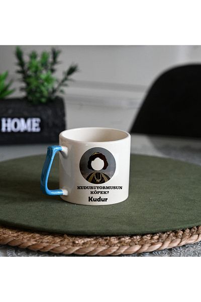 GünayStore Are You Barking, Dog? Kudur Printed Mug