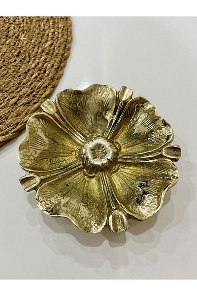 hediye Brass Casting Ashtray Home Decoration Office Decoration