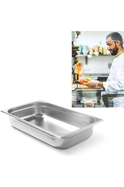 HENDI Pojemnik GN 1/1 stal nierdzewna Profi Line wys. 100 mm - 801222