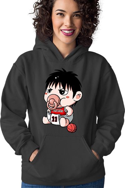 OEM Hanorac Femei Slam Dunk Mitsui Basket Star Anime Bebe