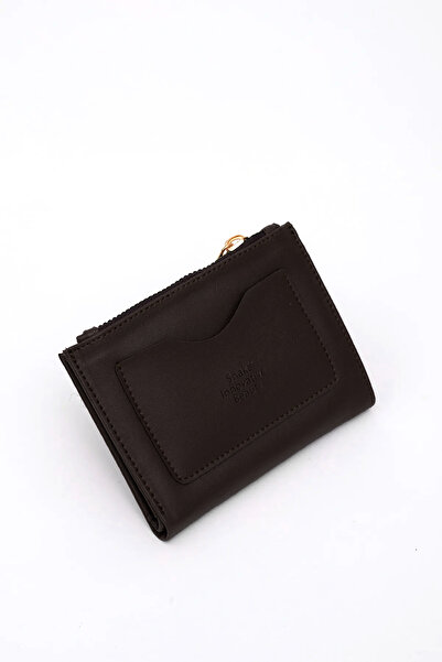 SHAKA Kahve Rengi SHK70 Suni Deri Ön Cepli Bozuk Ve Kağıt Para Bölmeli Kartlı...