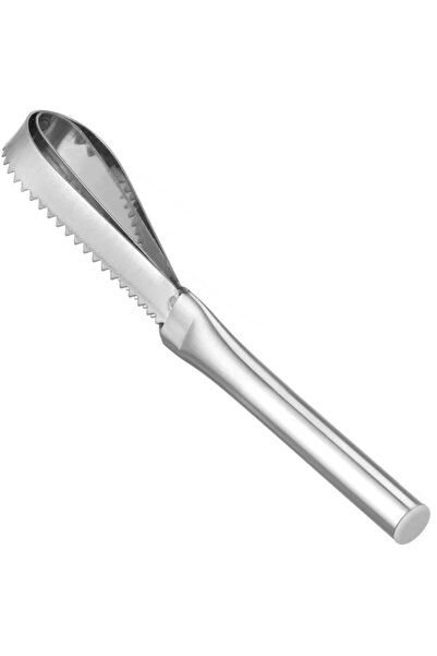 HENDI Skrobak do usuwania łusek z ryb stalowy 240 x 46 mm