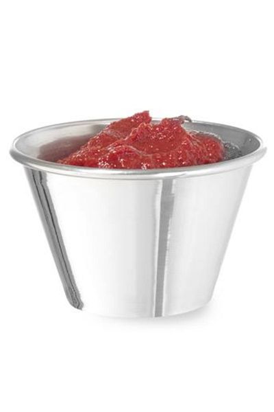 HENDI Miseczka ramekin naczynie do sosów dipów ze stali nierdzewnej śr. 73 mm 12 szt. 115 ml