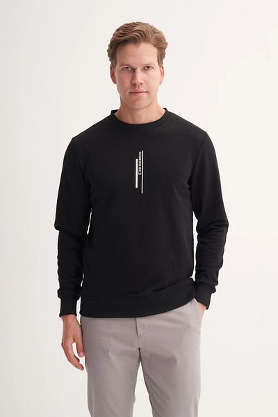 Cazador Crew Neck Black Men's Sweatshirt 54185