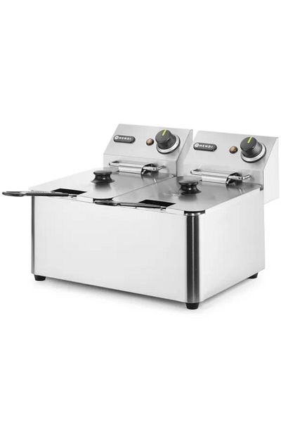HENDI Friteuză comercială Kitchen Line 6kW 230V 2 x 4L - 205846