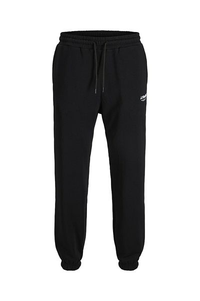 Jack & Jones Ανδρικό μαύρο Jpstkane Soho Sweat Pants Noos Sweatpants 12278943-Μαύρο