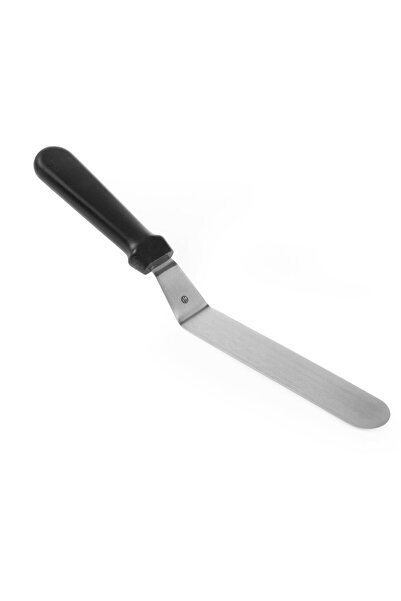 HENDI Spatulă cu unghi îngust din oțel inoxidabil 200 mm - 855782