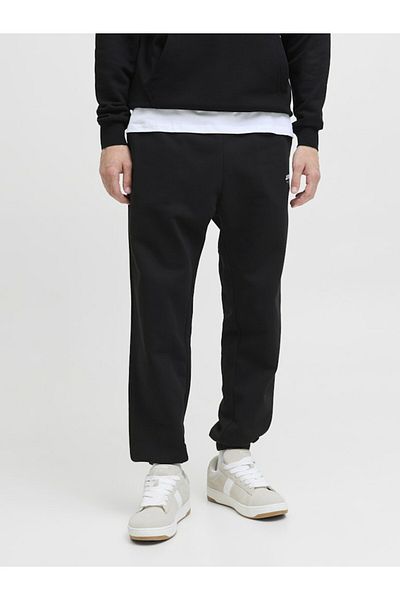 Jack & Jones Ανδρικό μαύρο Jpstkane Soho Sweat Pants Noos Sweatpants 12278943-Μαύρο