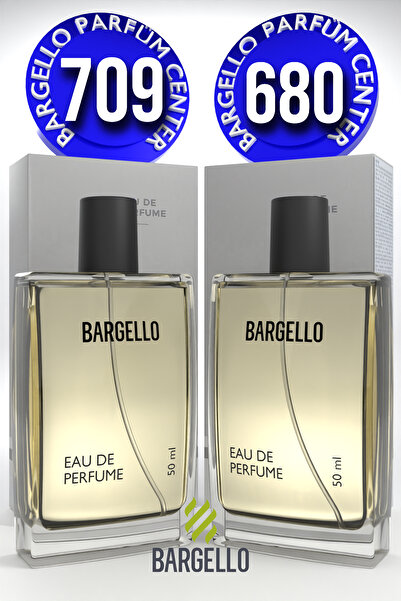 Bargello 709 Erkek 50 ml Parfüm Edp Oriental + 680 Woody Erkek Parfüm 50 Ml EDP