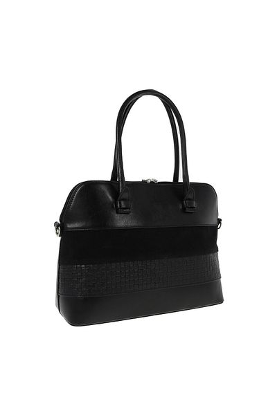 Magazinul de genti Geanta de dama din piele naturala, model 209, Negru