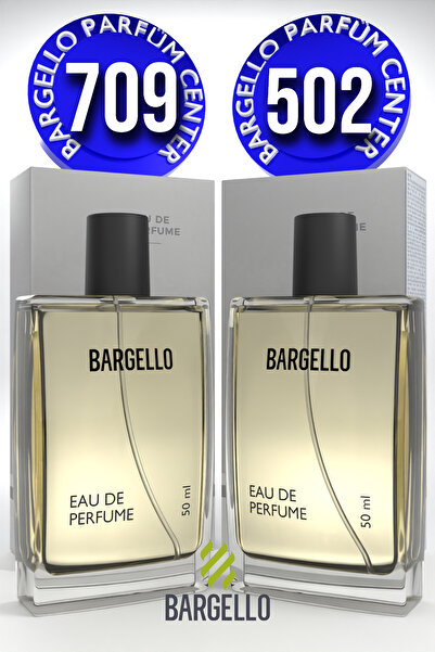Bargello 709 Erkek 50 ml Parfüm Edp Oriental + 502 Woody Erkek Parfüm 50 Ml EDP
