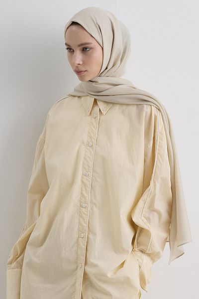 SOFT AKSESUAR Paris Silk Cotton Shal