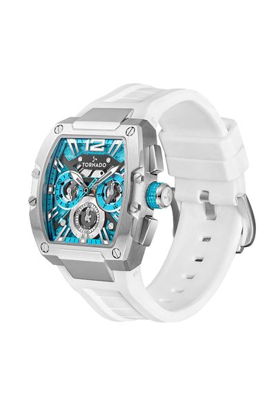 Tornado XENITH Men's Analog Black Dial Watch - T23105-SSWL