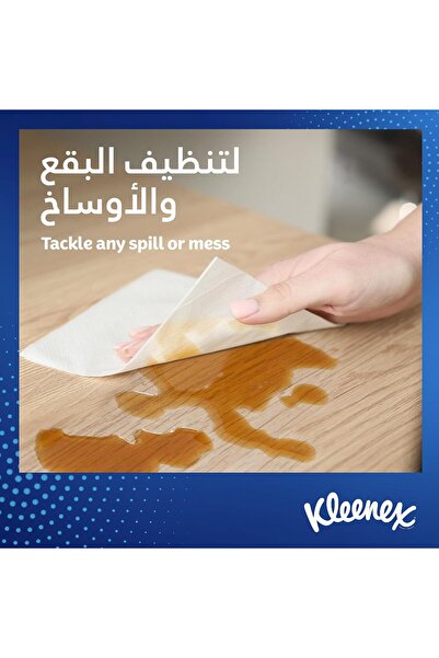 Kleenex Multipurpose Kitchen Tissue Paper Towel Roll (3+1 Free x 80 Sheets) x6