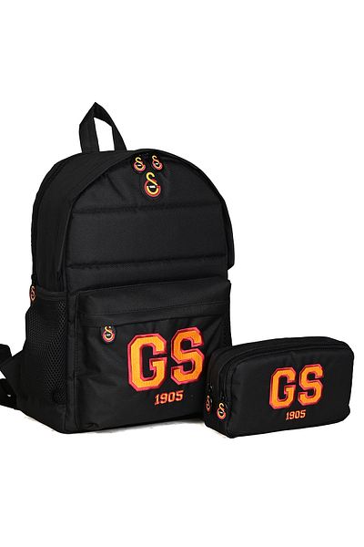 Galatasaray 25525 Licensed Backpack and Pen Holder Set + (Gift)