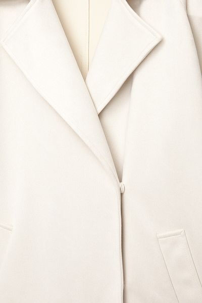 Pull & Bear Faux suede trench coat