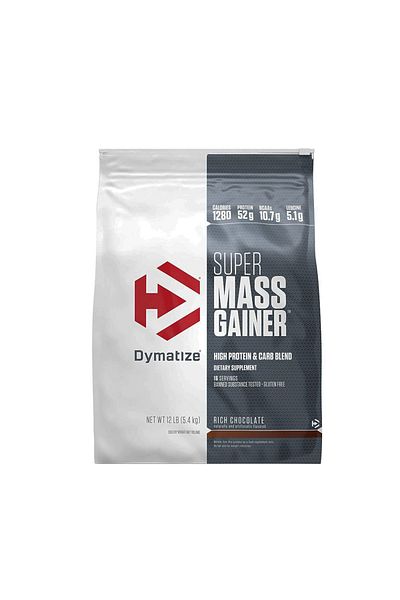 Dymatize Super Mass Gainer, Gourmet Vanilla, 6 LB, 1280 Calories Per Serving