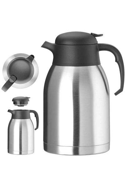 HENDI Termos cu carafă termică pentru aparat de cafea, oțel, 2 l