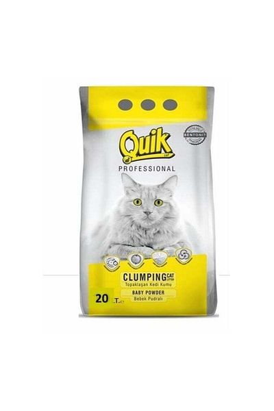 Quick Sand with Baby Powder Scent for Cats, 20 Liters