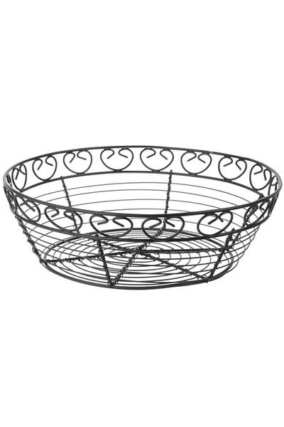HENDI Coș de sârmă pentru servirea pâinii, rotund, decorativ - 425862