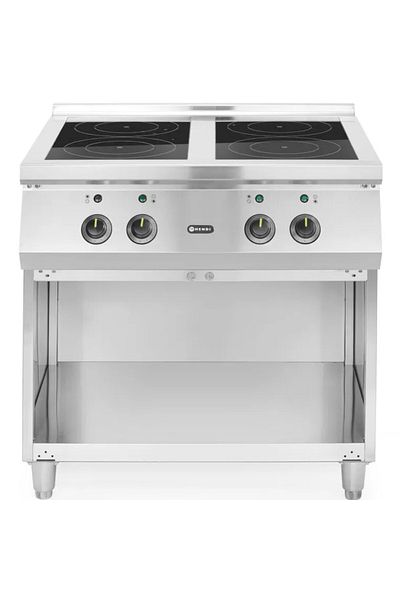 HENDI Aragaz electric cu inducție, independent, cu 4 arzătoare, 400 V, 17000 W - 237687